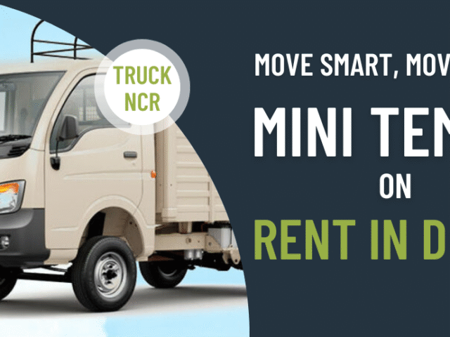Mini Tempo on Rent in Delhi – Smart Choice for Daily Transport