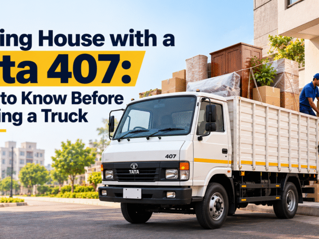 Moving House with a Tata 407: What to Know Before Booking a Truck
